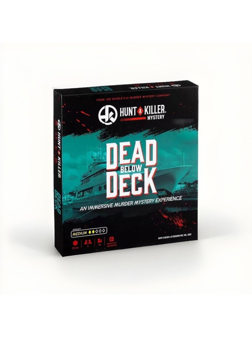Hunt A Killer: Dead Below Deck Murder Mystery 1+ Players Game Night Party Gift